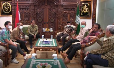 Abdul Mu’ti Terima Kunjungan Direksi PT Pos Indonesia