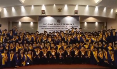 UNIMAR Gelar Wisuda Perdana Diikuti 273 Wisudawan