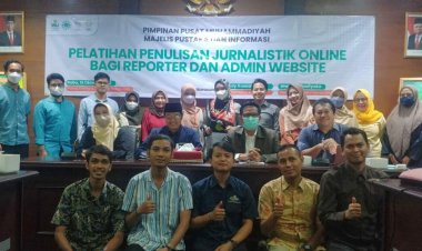 MPI PP Muhammadiyah-UMJ Gelar Pelatihan Jurnalistik Online, Diikuti Reporter dan Admin Website