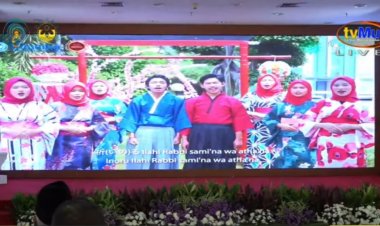 Uhamka Rilis Lagu Sang Surya Versi Bahasa Jepang