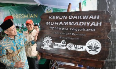Cegah Kelangkaan Pangan, Haedar Nashir Resmikan 'Kebun Dakwah Muhammadiyah' di Yogyakarta