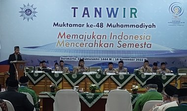 Sidang Tanwir Pra-Muktamar Resmi Dibuka, 92 Nama Calon Pimpinan Pusat Muhammadiyah Periode 2022-2027 Bakal Diseleksi