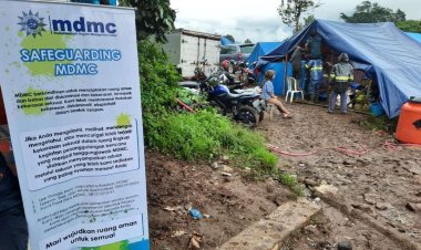 Begini Cara MDMC Cegah Kekerasan di Pengungsian Gempa Cianjur
