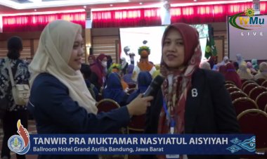 Tanwir Pra Muktamar ke-14 Hari Ini Pilih Calon Tetap Pimpinan Nasyiatul Aisyiyah 2022-2026