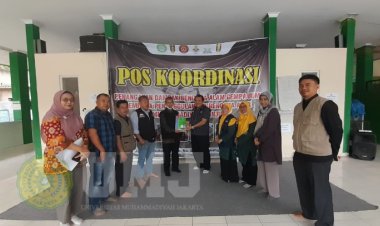 UMJ Salurkan Bantuan Untuk Penyitas Gempa di Cianjur