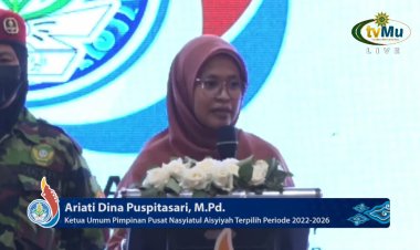 Sambutan Perdana Ketua Umum 2022-2026 Pada Penutupan Muktamar Nasyiatul Aisyiyah XIV