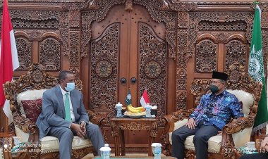 Haedar Nashir dan Dubes Kenya Bahas Rencana Kerja Sama di Bidang Pendidikan