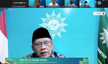 Ikatan Keluarga Alumni UMS 2022-2025 Gelar Pelantikan, Haedar Nashir: Harus Jadi Pelopor Islam Berkemajuan