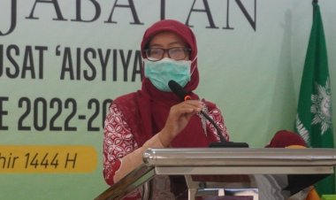 PP 'Aisyiyah Gelar Acara Serah Terima Jabatan Majelis Lembaga Periode 2015-2022 ke Periode 2022-2027