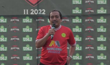 Ma’mun Murod Hadiri Penutupan Piala Rektor UMJ Jilid II