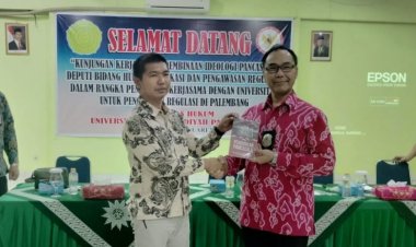 Fakultas Hukum UM Palembang dan BPIP Jalin Kerjasama Kaji Regulasi di Kota Palembang