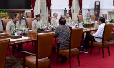 Pemuda Muhammadiyah Temui Jokowi Sampaikan Undangan Muktamar ke-18