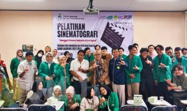 Prodi Komunikasi dan Penyiaran Islam UMJ Gelar Pelatihan Sinematografi