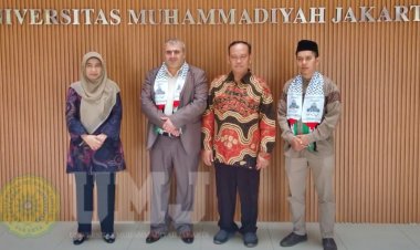 UMJ Terima Silaturahmi Al-Mojamma Al-Islami Association Gaza Palestina