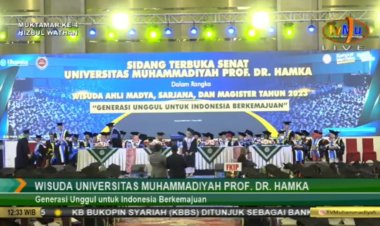 Uhamka Gelar Wisuda Magister, Sarjana dan Ahli Madya 2023 bagi 3.138 Lulusan