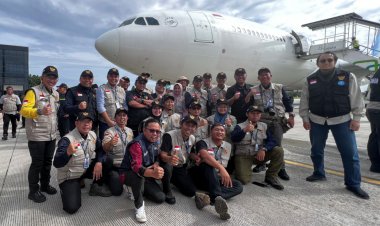 23 Anggota EMT Muhammadiyah Diberangkatkan ke Turki, Bawa 5 Ton Logistik