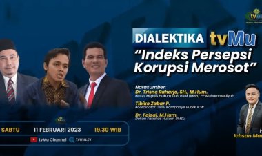 Dialektika tvMu, Indeks Persepsi Korupsi Merosot