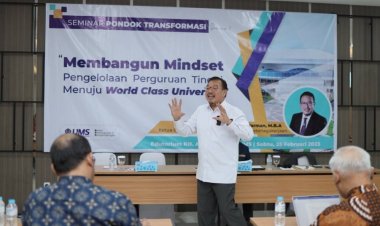 UMS Gelar Seminar Bahas Membangun Mindset Pengelolaan Perguruan Tinggi Menuju 'World Class'