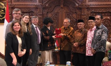 Syafiq Mughni Terima Kunjungan Anggota Parlemen dan Dubes Ukraina, Ini yang Dibahas