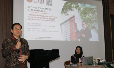 Rektor Universiti Teknologi Malaysia Beri Pembakalan Dosen UM Palembang