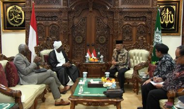 Abdul Mu’ti Terima Kunjungan Dubes Republik Sudan Baru