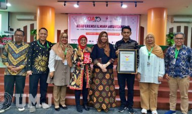 Gelar Konferensi Ilmiah Akuntansi ke-X, FEB UMJ Dihadiahi Rekor MURI