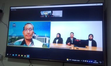 Dosen Universiti Sains Islam Malaysia Jadi Penguji Sidang Skripsi Mahasiswa UM Palembang