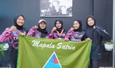 Tim Putri Mapala Satria UMP Juara Rafting Water Rescue di Sungai Elo Magelang