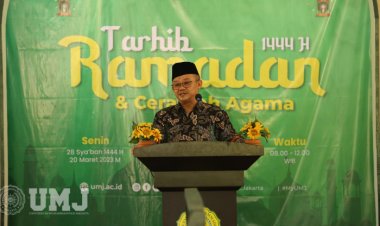 UMJ Gelar Tarhib Ramadan 1444 H Bersama Abdul Mu'ti