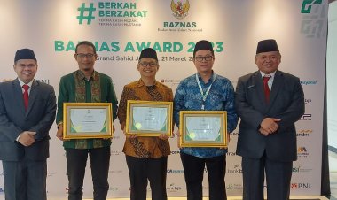 Lazismu Raih Penghargaan Baznas Award 2023