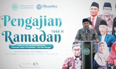 Agung Danarto Tutup Pengajian Ramadan 1444 H di Uhamka