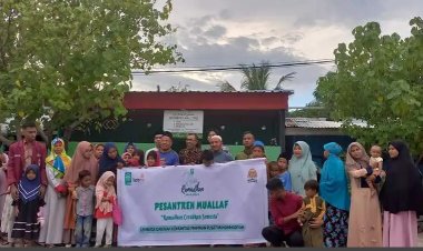 Lembaga Dakwah Komunitas dan Lazismu Kembali Gelar Pesantren Muallaf di NTT