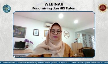 LPPM Uhamka Gelar Webinar Bahas 'Fundraising dan Hak Kekayaan Intelektual Paten'