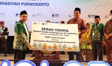 Terima Wakaf Tanah dan Bangunan 5 Hektar, UMP Akan Dirikan Universitas Muhammadiyah
