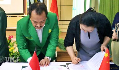 UMJ Teken MoU dengan Sejumlah Universitas Asal China