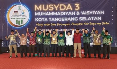 Muhtarom Terpilih Nakhodai Muhammadiyah Kota Tangerang Selatan