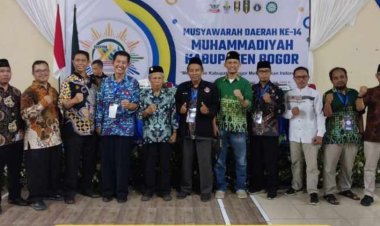 Dinakhodai Ahmad Yani, Ini 13 Formatur Terpilih Muhammadiyah Kabupaten Bogor Periode 2022-2027