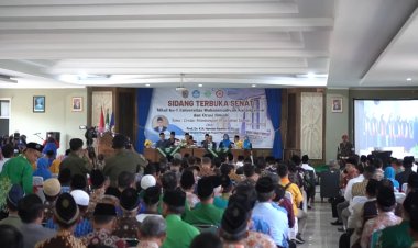 Haedar Nashir Lakukan Ground Breaking Proyek Pembangunan Gedung Tujuh Lantai UMUKA