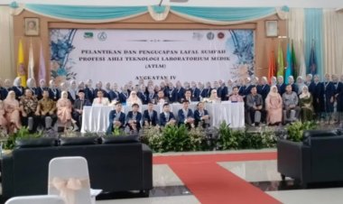 Uhamka Gelar Sumpah Profesi Ahli Teknologi Laboratorium Medik Angkatan ke-IV