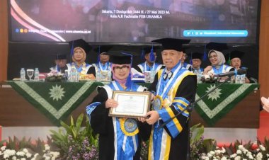 Prof Connie Chairunnisa Jadi Guru Besar Uhamka, Rektor: Ini Menambah Kekuatan SDM Tenaga Pendidik