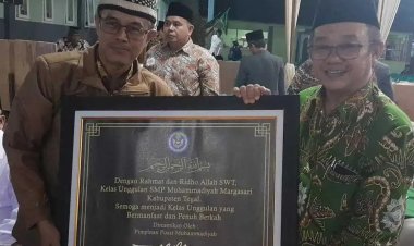 Abdul Mu’ti Launching Program Excellent Class SMP Muhammadiyah Margasari