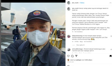 Abdul Mu’ti Keluhkan Pelayanan Lion Air, Netizen Harap Muhammadiyah Dirikan Maskapai Penerbangan