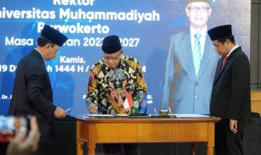 Dihadiri Haedar Nashir, Jebul Suroso Resmi Dilantik Rektor UMP Periode 2023-2027