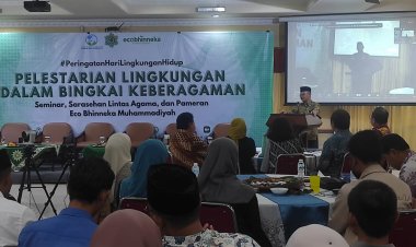 Rayakan Hari Lingkungan Hidup Sedunia, Eco Bhinneka dan MLH PP Muhammadiyah Gelar Seminar, Sarasehan Lintas-Agama, dan Pameran