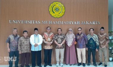 Silaturahmi, Rektor UMJ Terima Kunjungan PDM Kota Tangsel