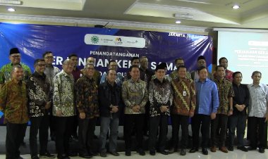 Majelis Pendayagunaan Wakaf Tandatangani Mou dengan Tiga Perbankan Syariah