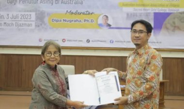 Prodi PBSI UMS Gelar Kuliah Umum Hadirkan Pengajar BIPA dari Australia