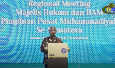 Majelis Hukum dan HAM Gelar Regional Meeting se-Sumatera dan Kalimantan Barat