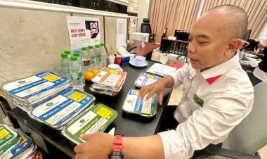 Petugas Siapkan Tiga Juta Paket Makanan untuk Jemaah Haji Indonesia Gelombang Kedua