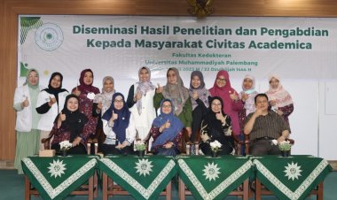 Fakultas Kedokteran UM Palembang Gelar Diseminasi Hasil Penelitian dan Pengabdian Dosen